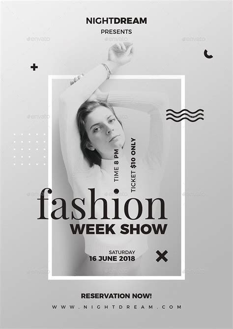 Fashion Flyer Fashion Poster Design Fashion Show Poster Fashion Poster