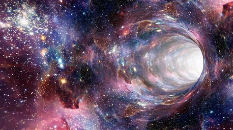 Universe 1080p Tunnel Artistic Galaxy Wormhole Spacetime Artwork