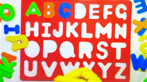 Abcdefghijklmnopqrstuvwxyz Letters Puzzle Toys Abc Play For Kids