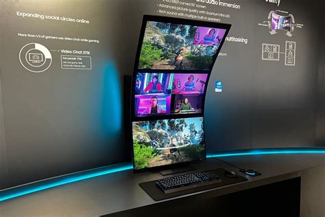 Samsung Odyssey Ark 4k 55 Gaming Monitor Review Hometheaterreview