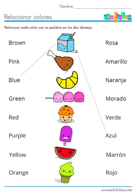 Actividades Para Aprender Los Colores En Ingles Para Imprimir