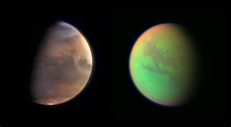 Esa New Results From Titan And Mars