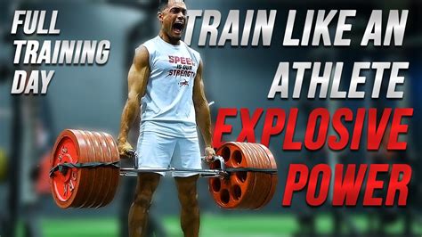 Explosive Power Speed And Agility Workout Train Like An Athlete Youtube