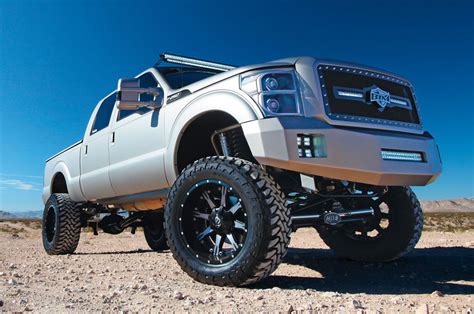 Ford F250 Off Road Truck With Nice Wheels Off Road Wheels