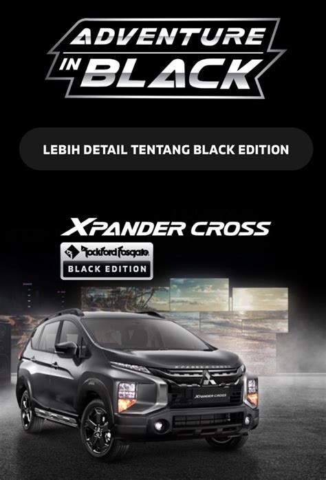 Harga mitsubishi xpander expander 2020 spesifikasi review. HARGA XPANDER BLACK EDITION 2020 | Mitsubishi Pontianak