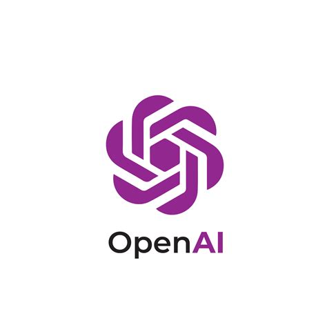 Chatgpt Logo OpenAI Logo AI Chatbot ChatGPT Copy Space Text Editorial Vector Illustration