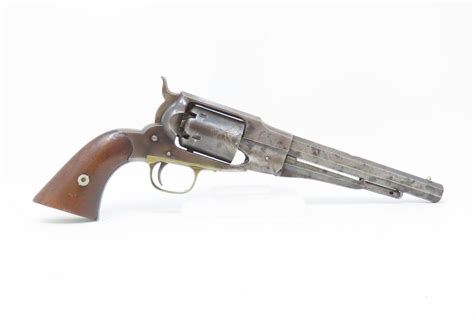 Rare Civil War Antique Us Remington Model 1861 Navy Percussion
