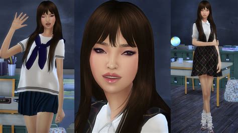 Sims 4 Korean Girl Youtube