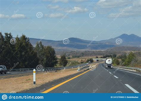 Mexican Federal Highway 15 Stock Image Image Of Transportation 241270903