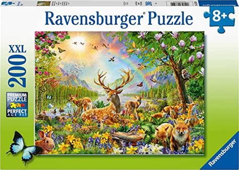 Ravensburger Kinderpuzzle 13352 Anmutige Hirschfamilie 200 Teile