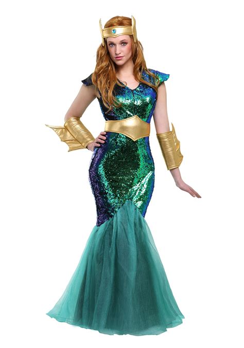 Womens Sea Siren Plus Size Costume Costumes For Women