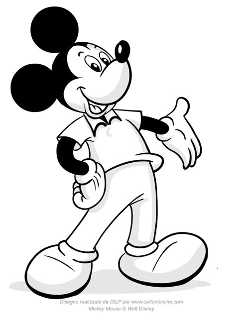 Actualizar 52 Imagem Dibujos De Mickey Para Pintar E Imprimir
