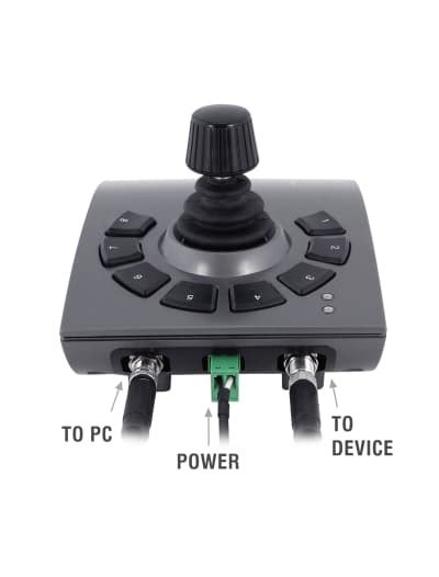 Manual Control Using A Joystick Technical Article Zaber