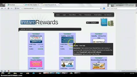 Instant Rewards How It Works Youtube