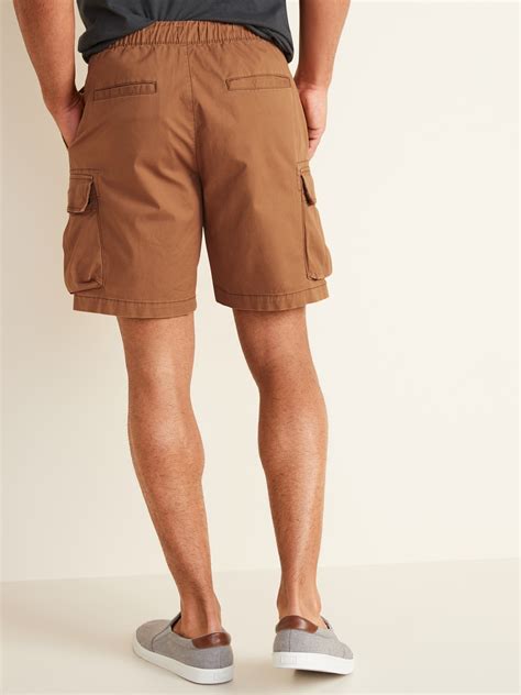 cargo jogger shorts for men 9 inch inseam old navy