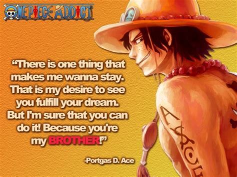Pin By Marsy On Animes Stars Quotes One Piece Quotes One Piece Ace