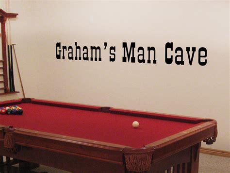 Man Cave Wall Decals Trading Phrases