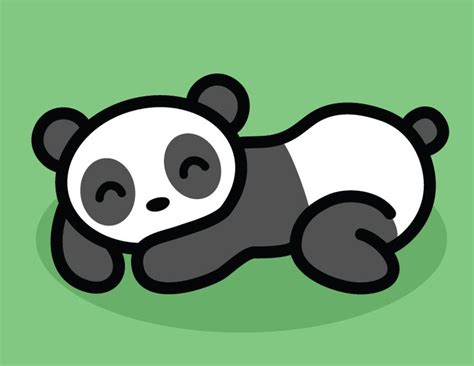 Sleepy Panda By Brandi Miller Panda Illustration Cute Panda