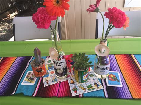 Fiesta Centerpiece Decoration Fiesta Decorations Fiesta Centerpieces Mexican Party