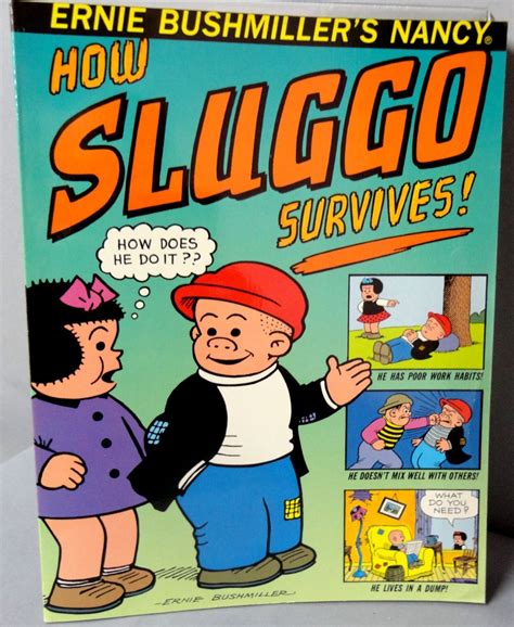 ernie bushmiller nancy how sluggo survives book 2 nancy comic nancy vintage comic books