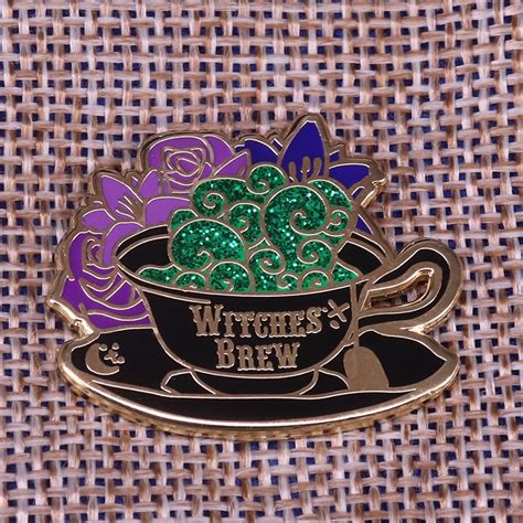 Witches Brew Lapel Pin Halloween Feminist Mother T Enamel Pin In