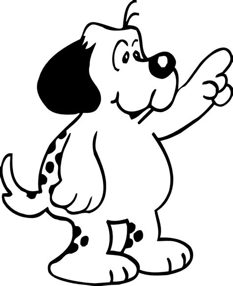 Dog Clipart Free Black And White Free Download On Clipartmag