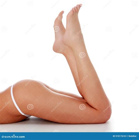 Woman S Legs Stock Photo Image Of People Back Female