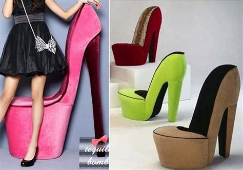 Got to have the stiletto chair, I mean, come on! | Shoe chair, High