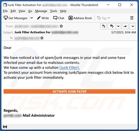 Junk Filter Email Scam Removal And Recovery Steps