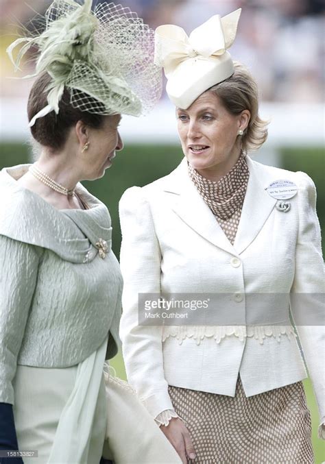 Princess Anne And Sophie Countess Of Wessex At Royal Ascot On Ladies Day Of The 2009 Meeting In