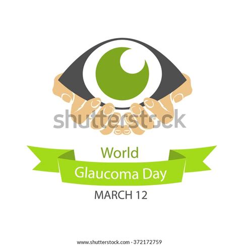 World Glaucoma Day 12 March Stock Vector Royalty Free 372172759