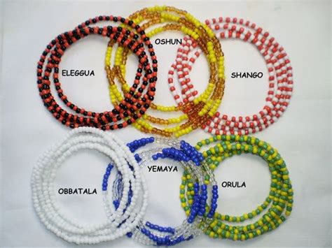 Santeria Yoruba Eleke Necklace For Orishas Collar Eleke Etsy