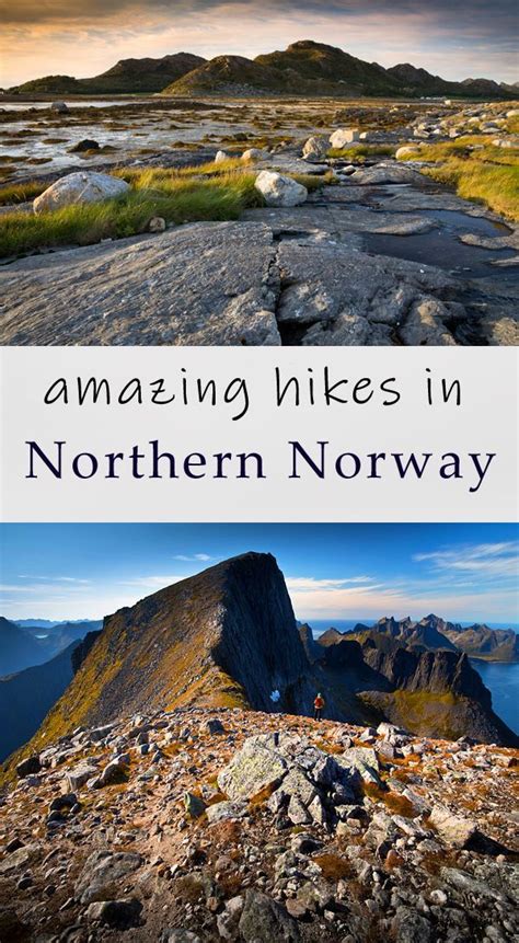 Nordnorge Northern Norway Norway Hiking Map Norway Travel