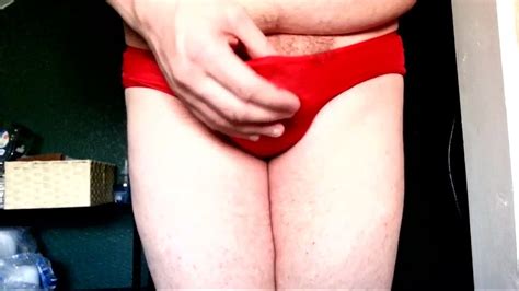 Red Satin Panty Cum Squirts Xhamster