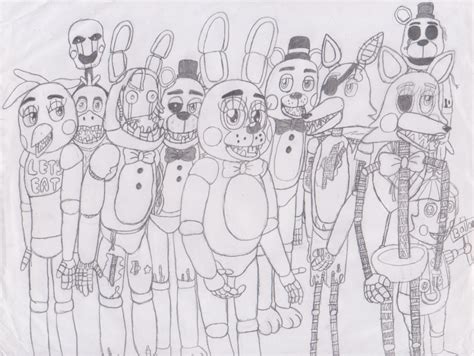 You can use our amazing online tool to color and edit the following puppet coloring pages. Pin on fnaf 123