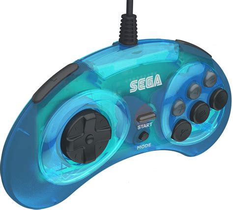 Retro Bit Official Sega Genesis 8 Button Arcade Pad Usb Controller Pc