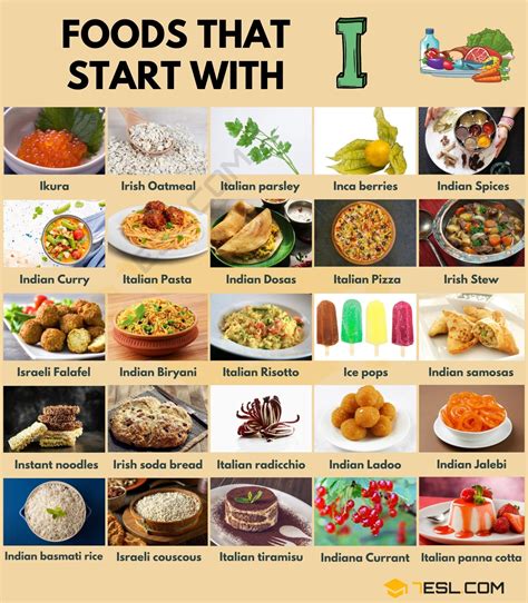 65 Delicious Foods That Start With I With Pictures 7esl