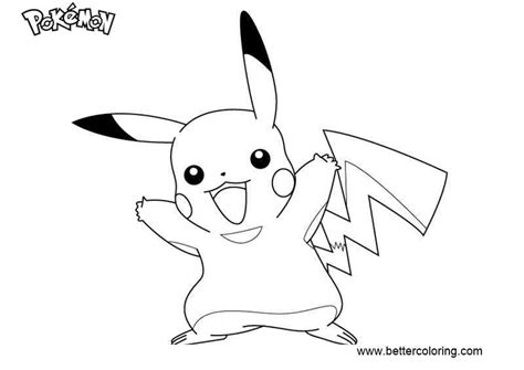 Pokemon Coloring Pages Pikachu Free Printable Coloring Pages