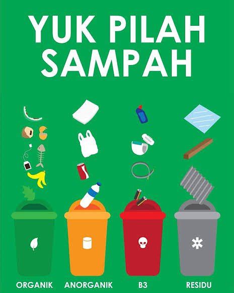 Ide Contoh Poster Sampah Organik Dan Anorganik Langue Doc Dining