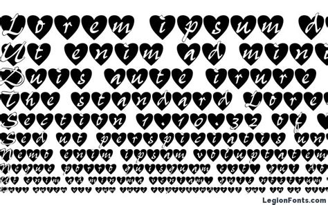 All Hearts Font Download Free Legionfonts