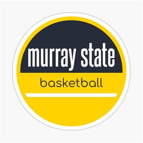 Murray State Basketball Sticker For Sale By Bvhstudio Redbubble