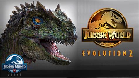Jurassic World Alive Alloraptor Vs Spinotahraptor Jurassic World Evolution 2 Mods Youtube
