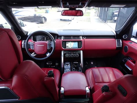 Range Rover Autobiography Interior Red Home Alqu