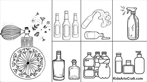 Coloring Pages Bottles
