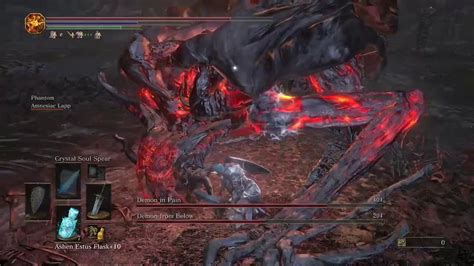 With a game that requires so for this build, we'll be using caitha's chime for miracles and the izalith staff for sorceries—both of which scale with faith and intelligence evenly. DARK SOULS III - The ringed city dlc, a taste of the Demon ...