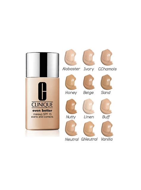 Even better™ foundation instantly perfects, visibly reduces the appearance of dark spots in 12 weeks. Clinique Even Better Makeup Spf15 30ml