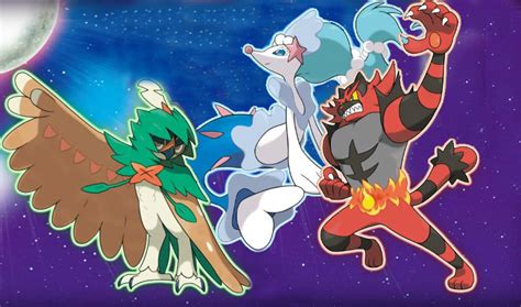 The Final Starter Evolutions For Pokémon Sun And Moon Are Here Along