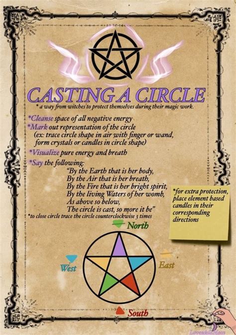 A Simple Circle Casting Spell A Great Way To Create Energy And Power