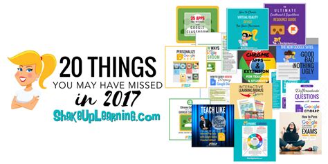 20 Things You May Have Missed In 2017 Shake Up Learning