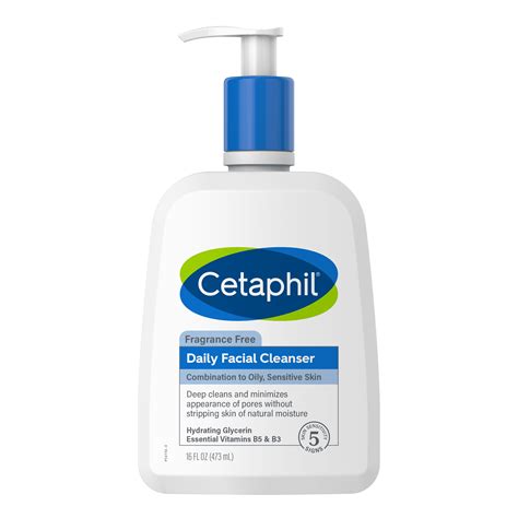 Cetaphil Daily Facial Cleanser For Sensitive Combination To Oily Skin